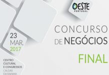 FINAL DO CONCURSO DE NEGÓCIOS OESTE PORTUGAL