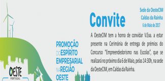 CERIMÓNIA DE ENTREGA DE PRÉMIOS DO CONCURSO – EMPREENDEDORISMO NAS ESCOLAS 2016/17