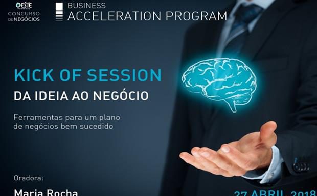 KICK OFF SESSION – DA IDEIA AO NEGÓCIO